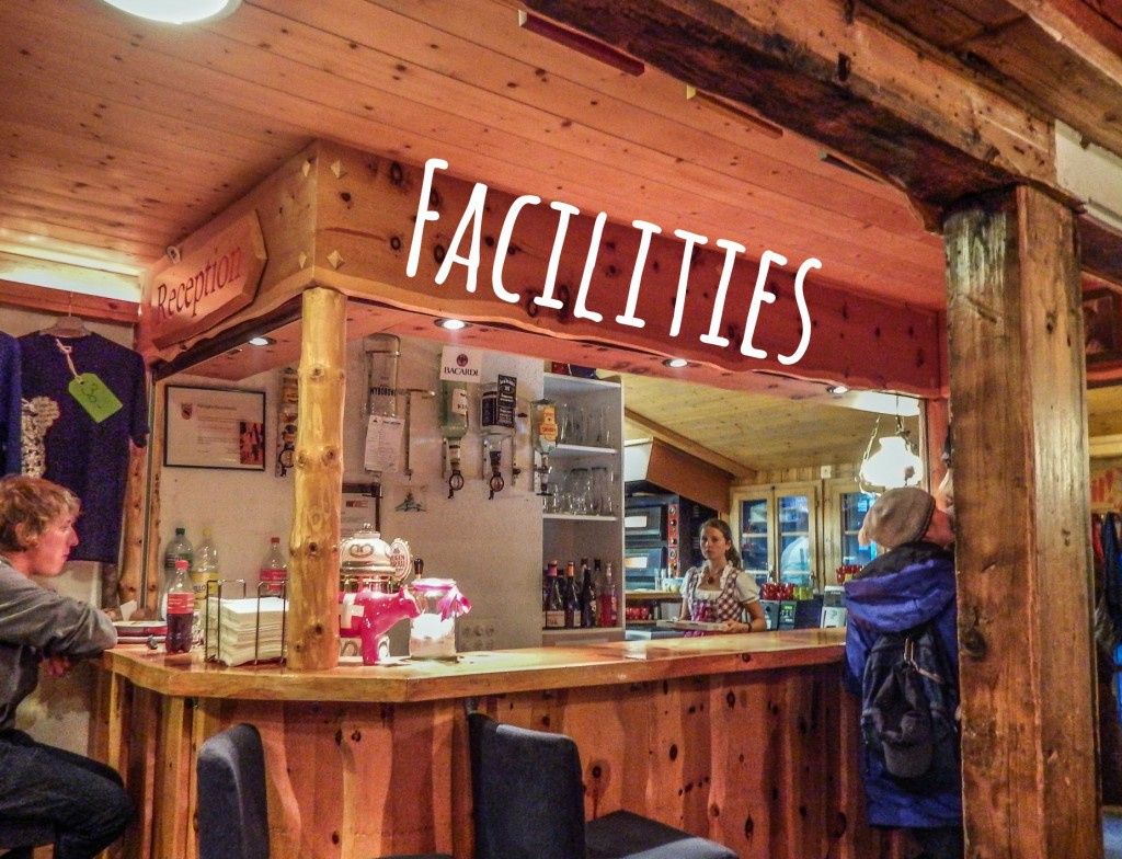 mountain hostel gimmelwald facility