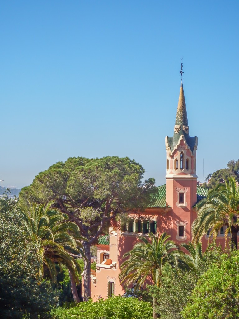 The Gaudí Museum at Park Güell in Barcelona, Spain