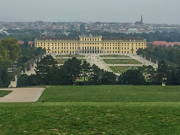 Schönnbrunn Palace in Vienna, Austria