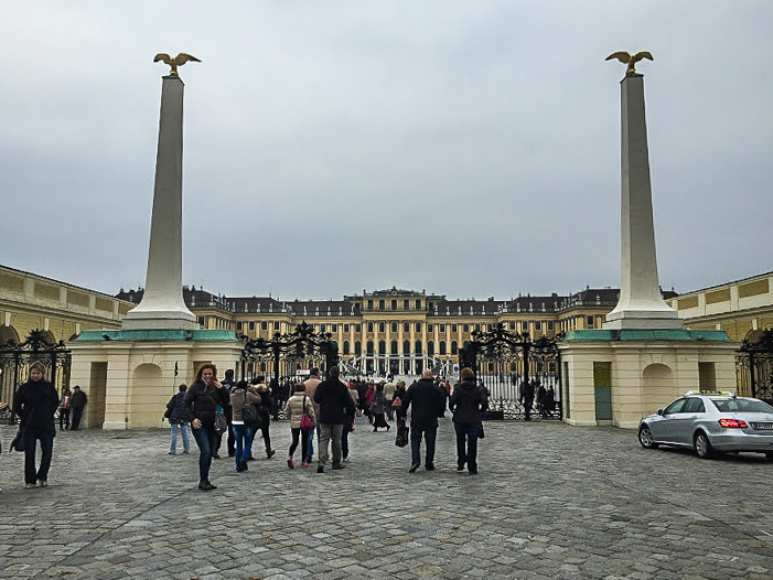 Shönbrunn Palace in Vienna, Austria