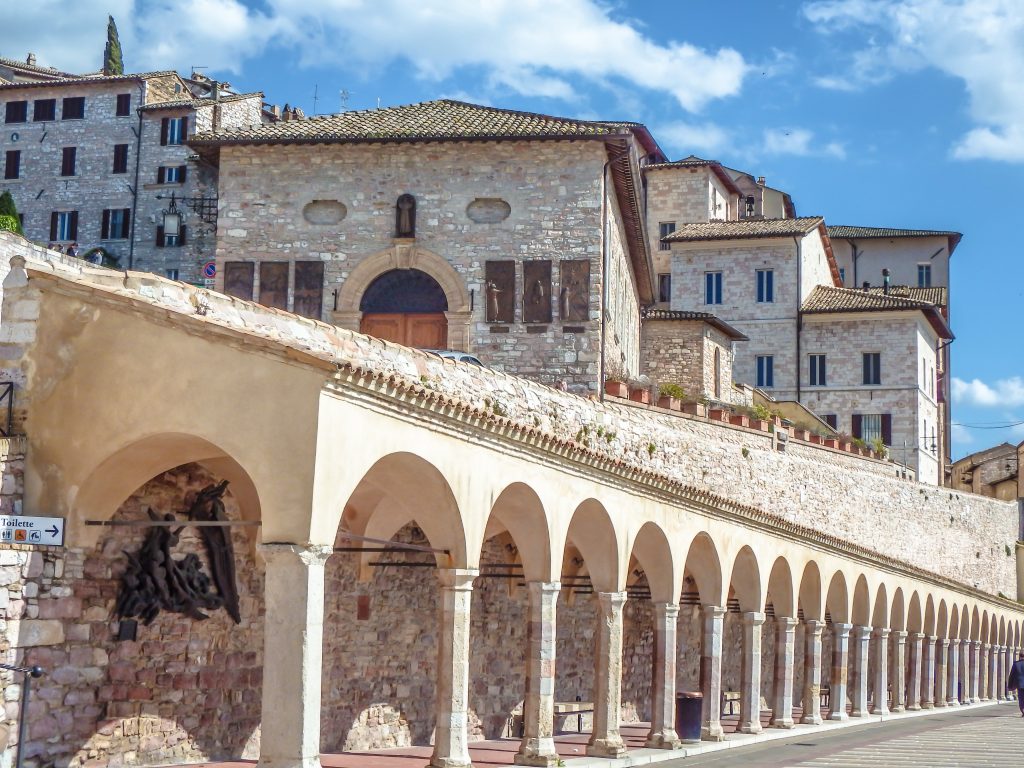 Monastery at Basilica of St. Francis // Day Trip to Assisi, Italy