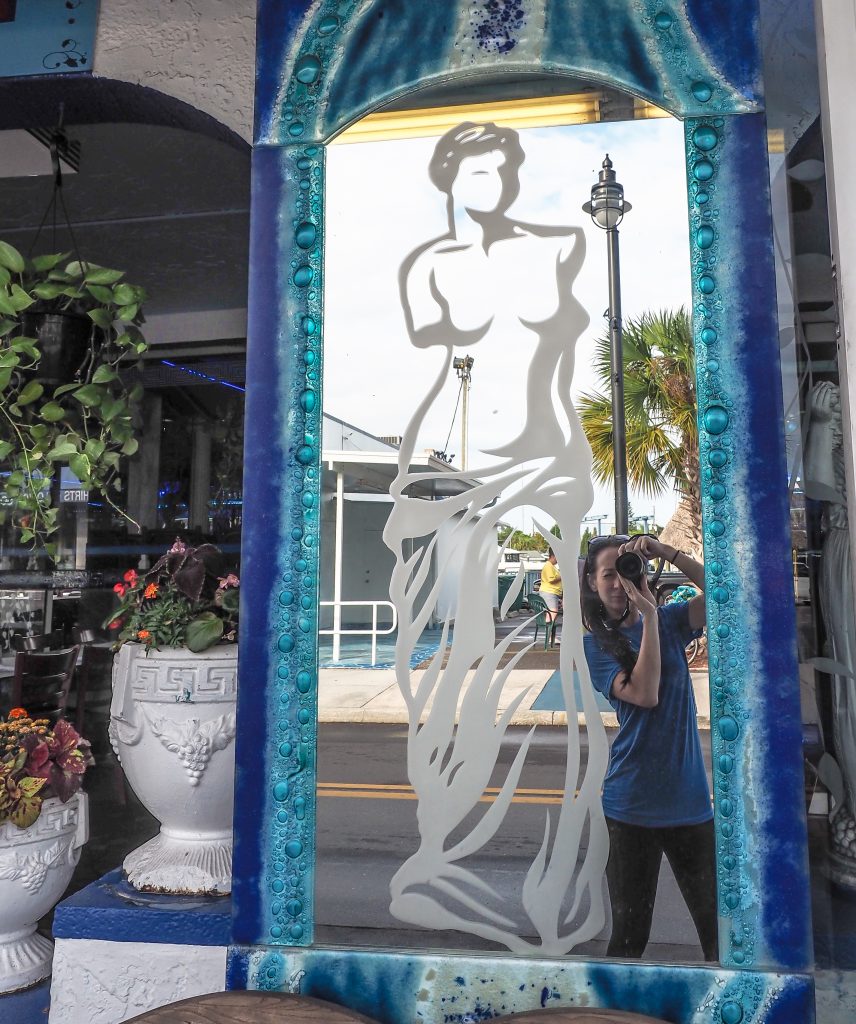 Hellas Restaurant and Bakery at the Sponge Docks in Tarpon Springs, Florida