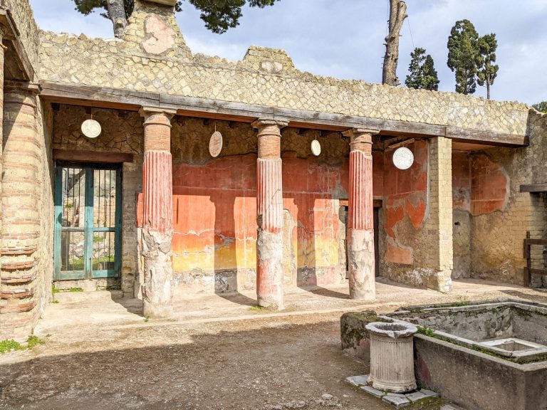 Better Than Pompeii: 14 Reasons You Should Visit the Herculaneum Ruins Instead | Ercolano Scavi and Mount Vesuvius | Things to do in Naples, Italy